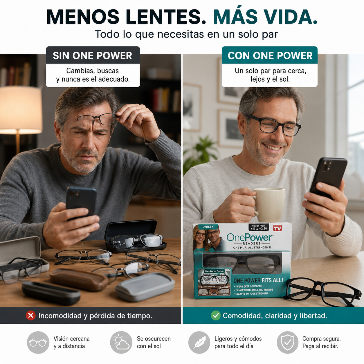 LENTES ONE POWER